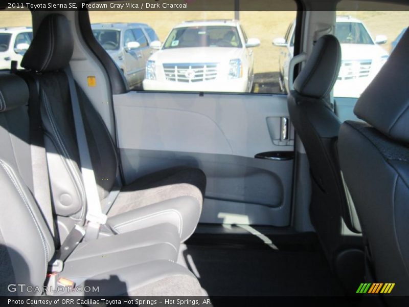 Predawn Gray Mica / Dark Charcoal 2011 Toyota Sienna SE