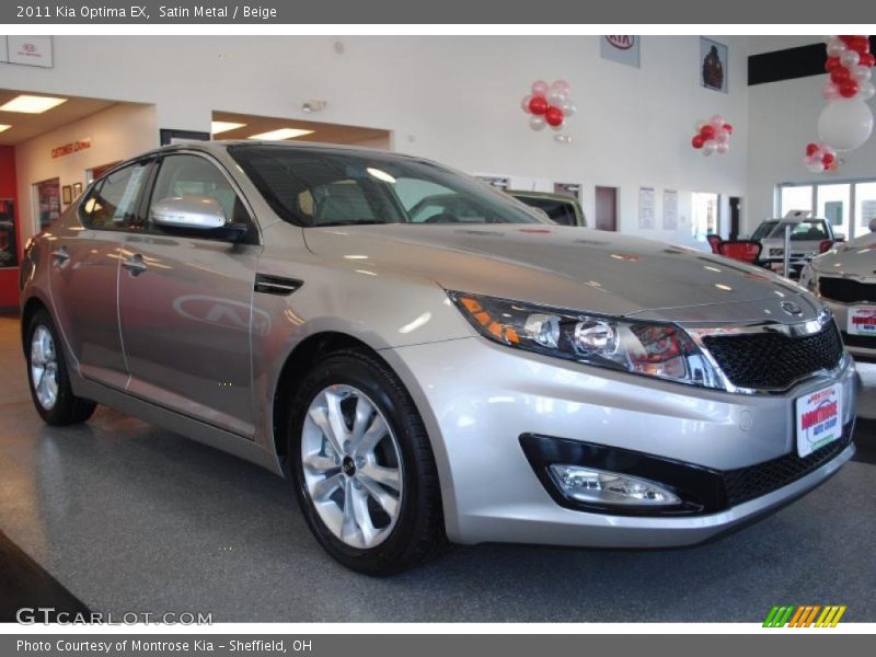 Satin Metal / Beige 2011 Kia Optima EX