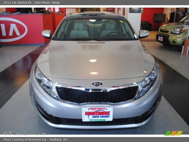 Satin Metal / Beige 2011 Kia Optima EX