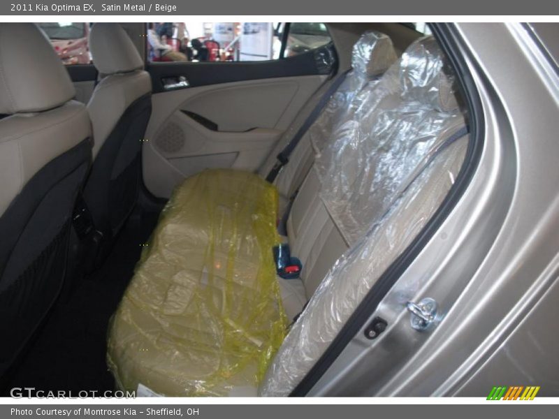 Satin Metal / Beige 2011 Kia Optima EX