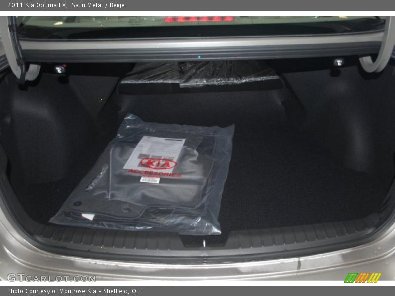 Satin Metal / Beige 2011 Kia Optima EX