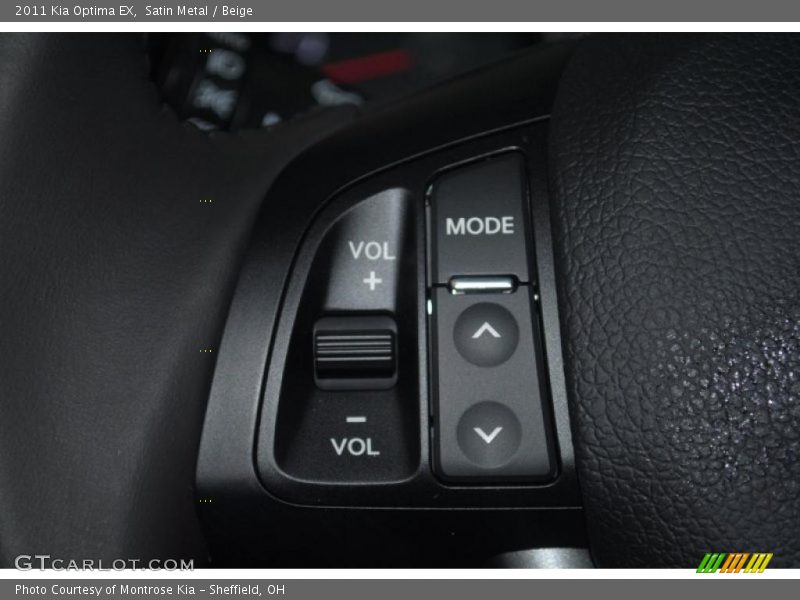 Satin Metal / Beige 2011 Kia Optima EX