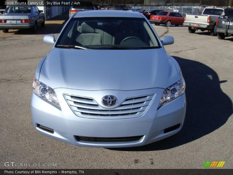 Sky Blue Pearl / Ash 2008 Toyota Camry LE