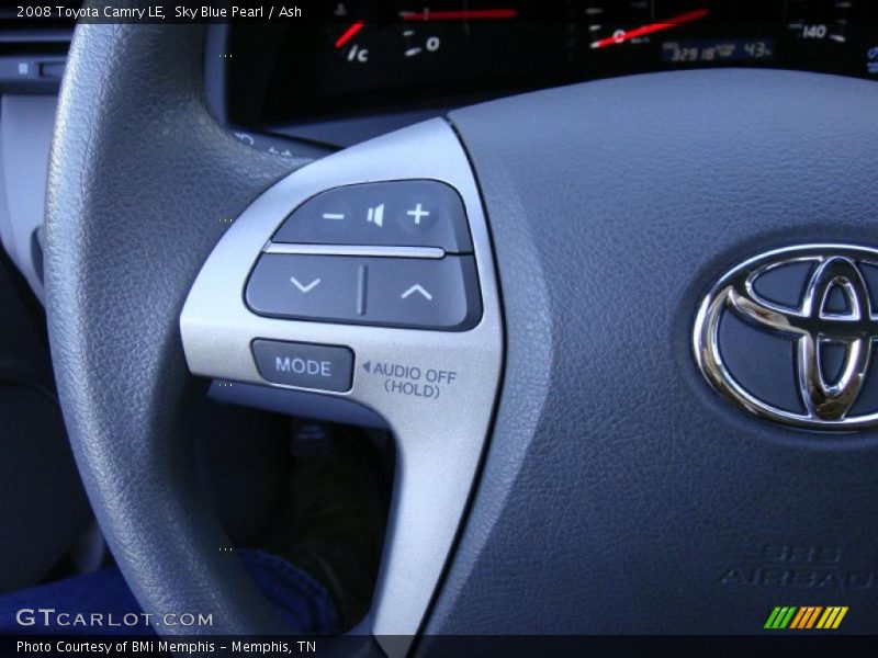 Sky Blue Pearl / Ash 2008 Toyota Camry LE