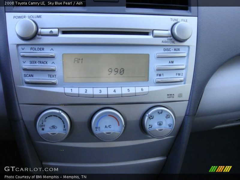 Sky Blue Pearl / Ash 2008 Toyota Camry LE