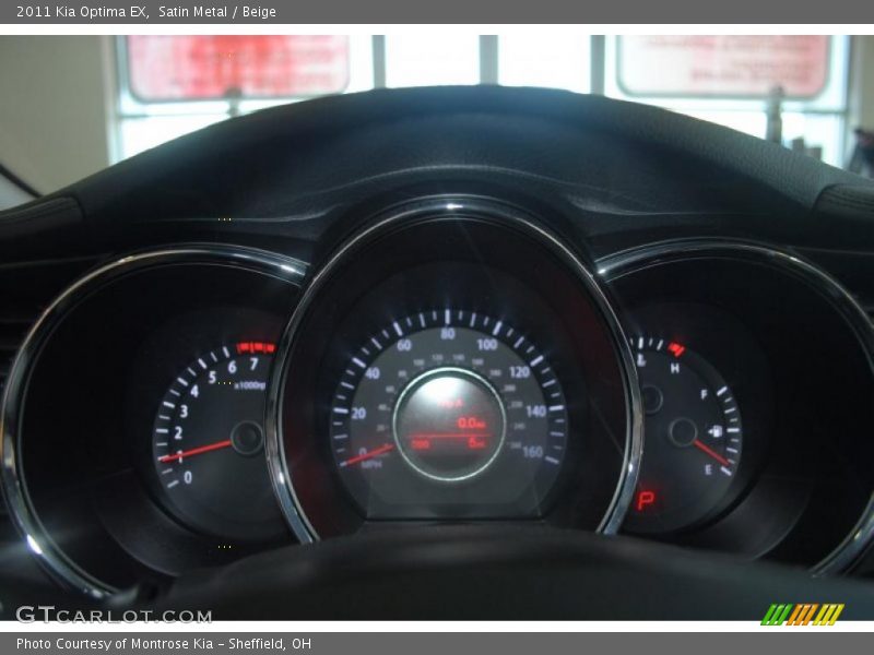 Satin Metal / Beige 2011 Kia Optima EX