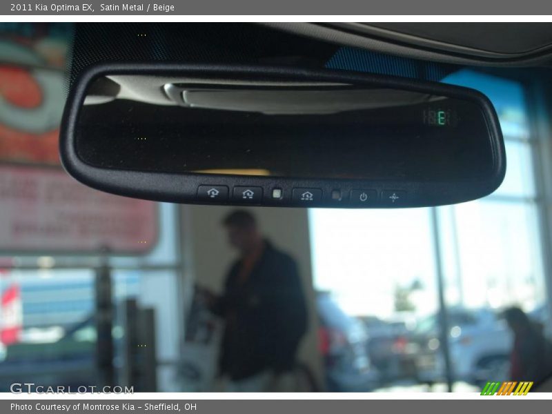 Satin Metal / Beige 2011 Kia Optima EX