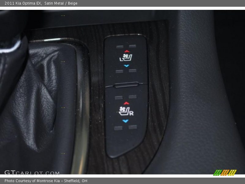 Satin Metal / Beige 2011 Kia Optima EX