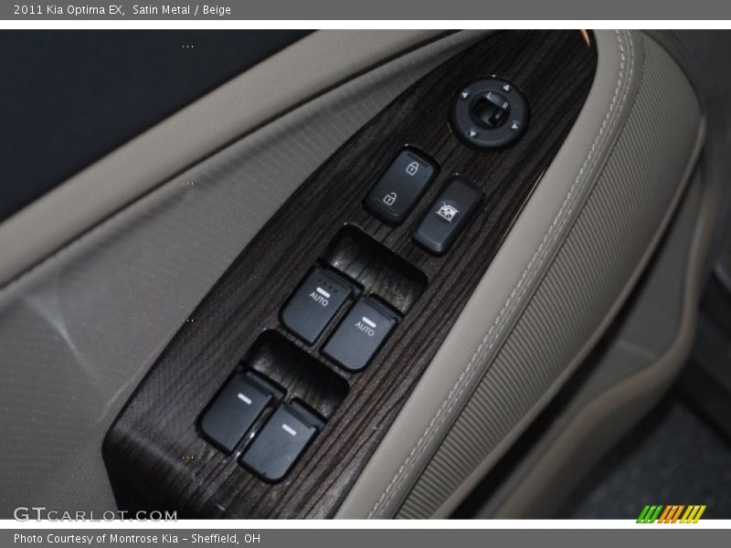 Satin Metal / Beige 2011 Kia Optima EX