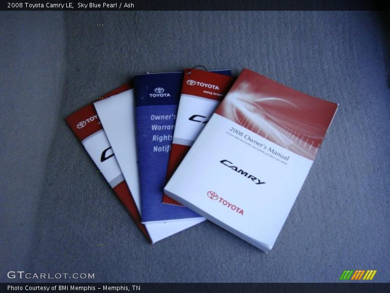 Sky Blue Pearl / Ash 2008 Toyota Camry LE