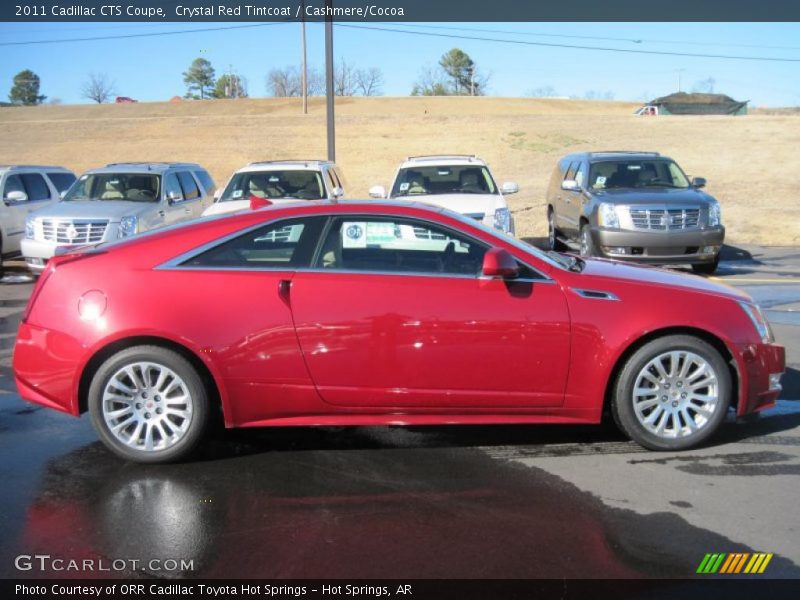  2011 CTS Coupe Crystal Red Tintcoat