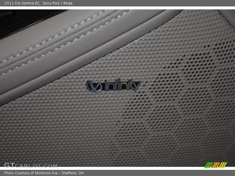 Spicy Red / Beige 2011 Kia Optima EX