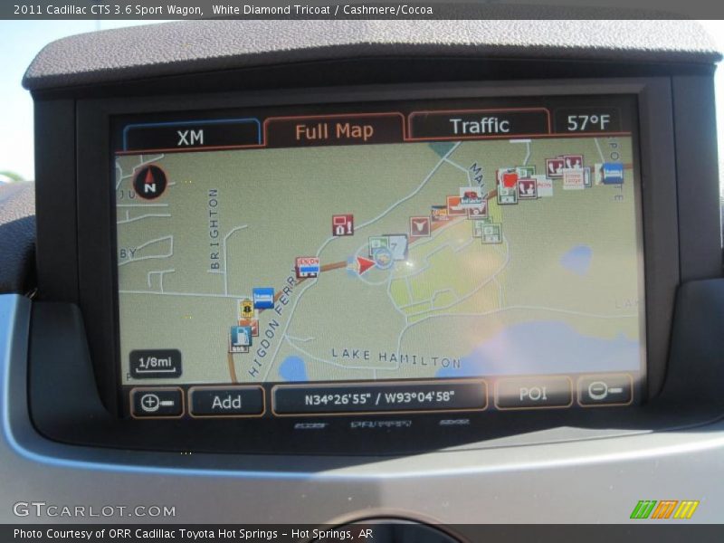 Navigation of 2011 CTS 3.6 Sport Wagon