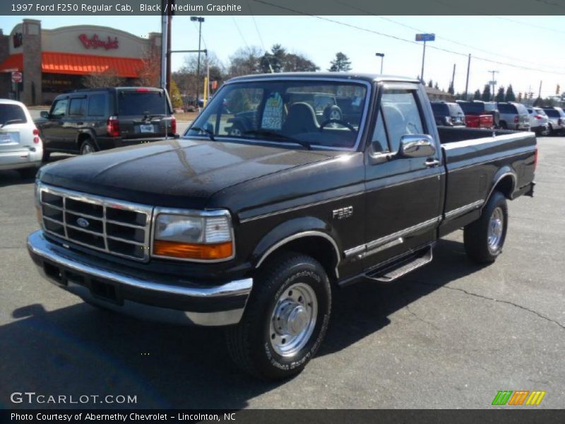 Front 3/4 View of 1997 F250 Regular Cab