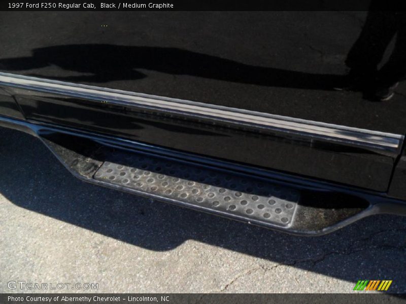 Black / Medium Graphite 1997 Ford F250 Regular Cab