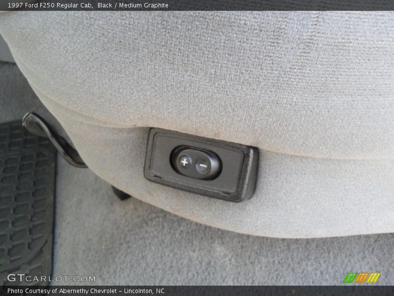 Black / Medium Graphite 1997 Ford F250 Regular Cab