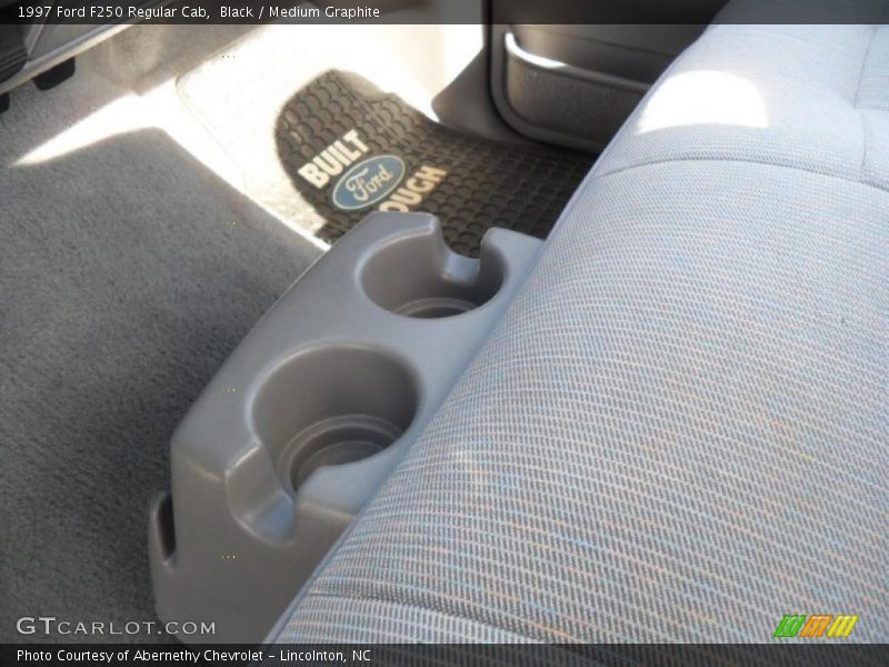 Black / Medium Graphite 1997 Ford F250 Regular Cab
