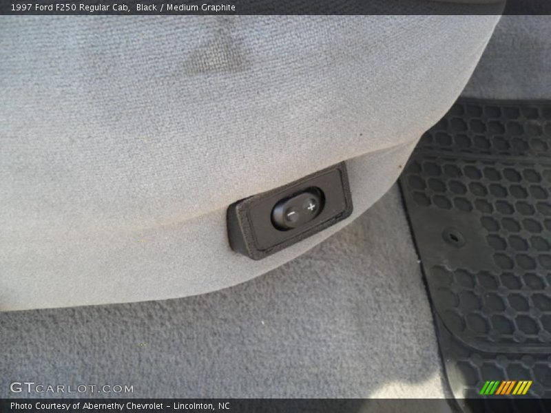 Black / Medium Graphite 1997 Ford F250 Regular Cab