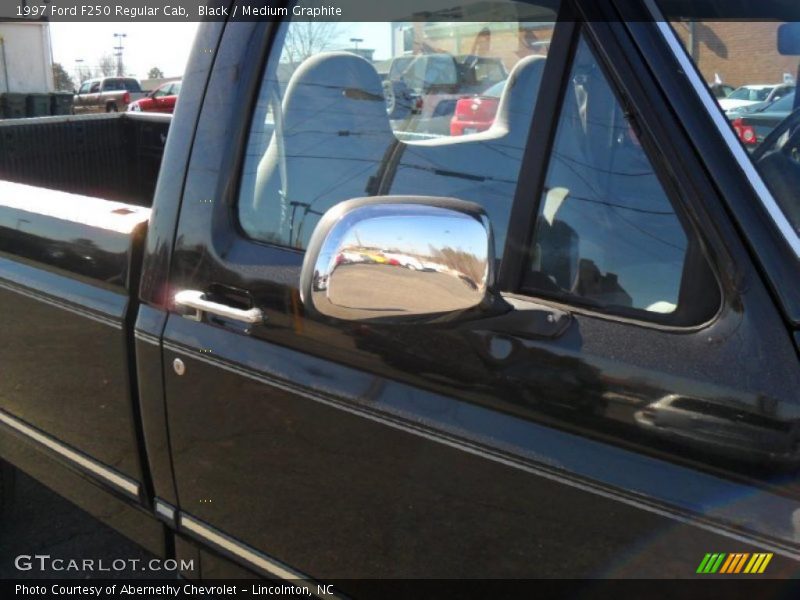 Black / Medium Graphite 1997 Ford F250 Regular Cab