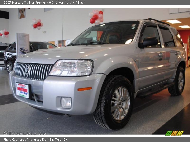 Silver Metallic / Black 2005 Mercury Mariner Premier 4WD