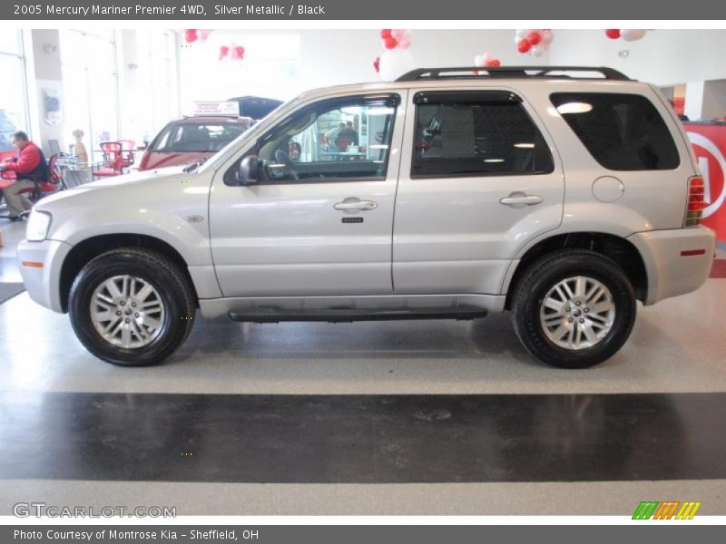 Silver Metallic / Black 2005 Mercury Mariner Premier 4WD