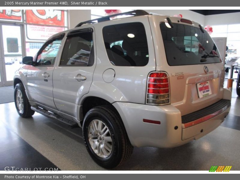 Silver Metallic / Black 2005 Mercury Mariner Premier 4WD