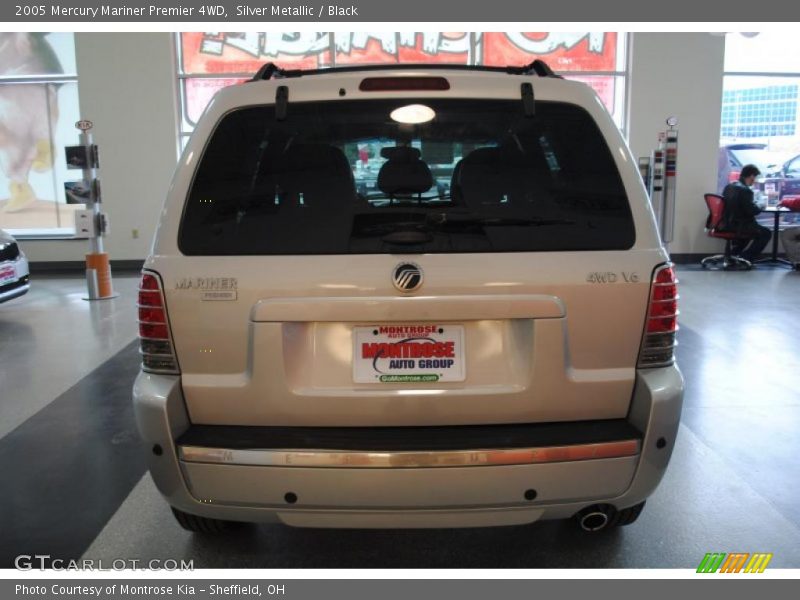 Silver Metallic / Black 2005 Mercury Mariner Premier 4WD