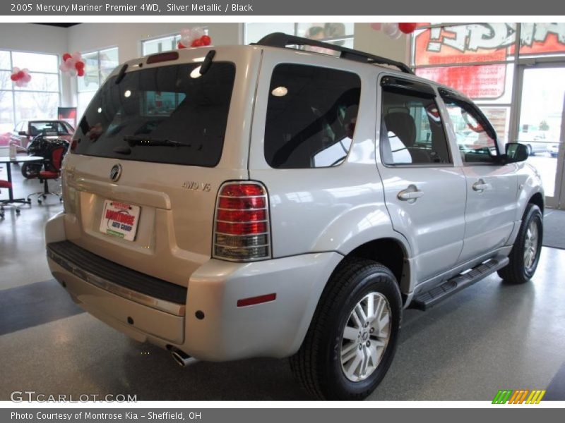 Silver Metallic / Black 2005 Mercury Mariner Premier 4WD