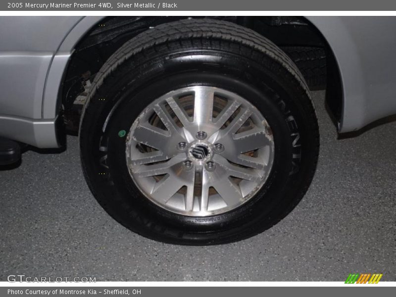 Silver Metallic / Black 2005 Mercury Mariner Premier 4WD