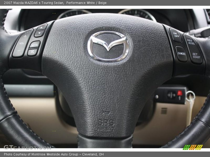  2007 MAZDA6 s Touring Sedan Steering Wheel
