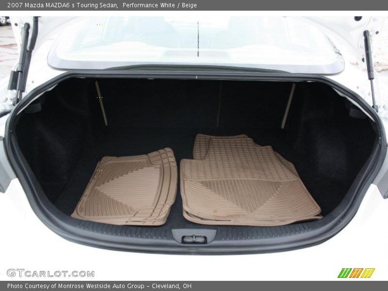  2007 MAZDA6 s Touring Sedan Trunk