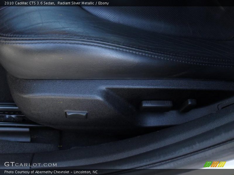 Radiant Silver Metallic / Ebony 2010 Cadillac CTS 3.6 Sedan