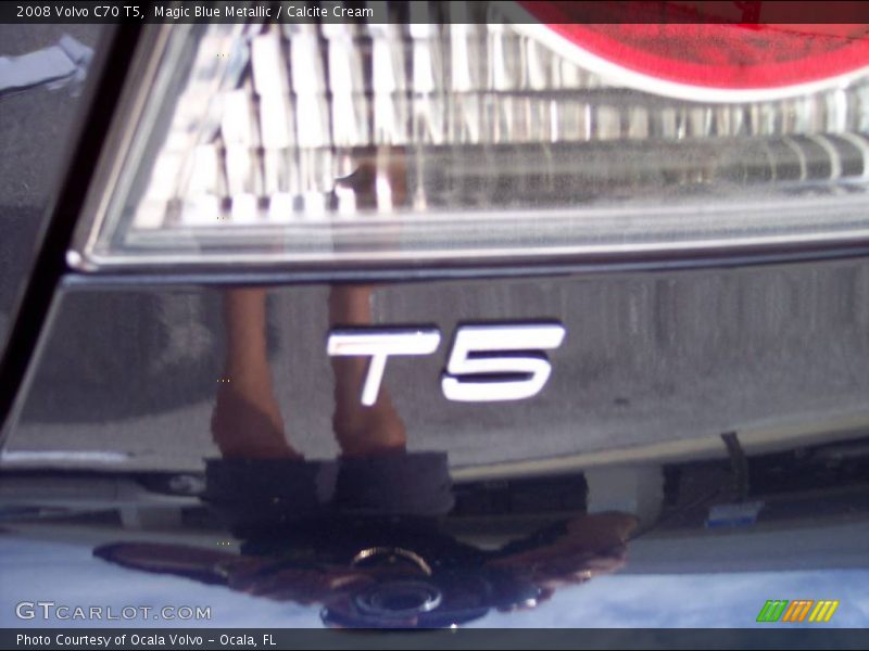 Magic Blue Metallic / Calcite Cream 2008 Volvo C70 T5
