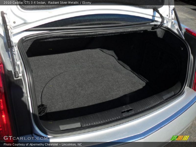 Radiant Silver Metallic / Ebony 2010 Cadillac CTS 3.6 Sedan
