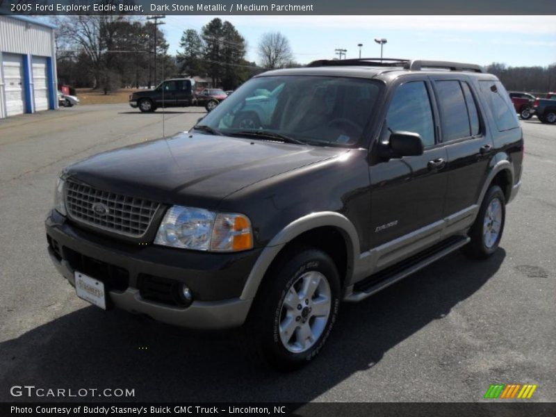 Dark Stone Metallic / Medium Parchment 2005 Ford Explorer Eddie Bauer