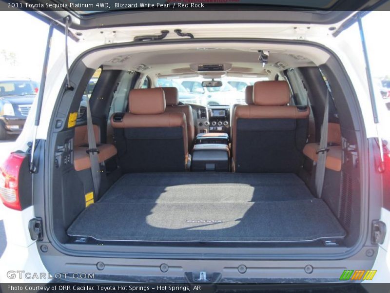  2011 Sequoia Platinum 4WD Trunk