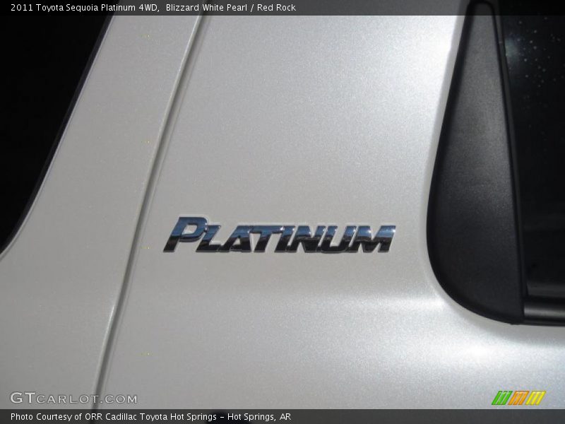  2011 Sequoia Platinum 4WD Logo