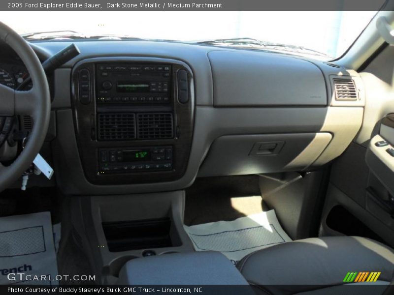 Dark Stone Metallic / Medium Parchment 2005 Ford Explorer Eddie Bauer