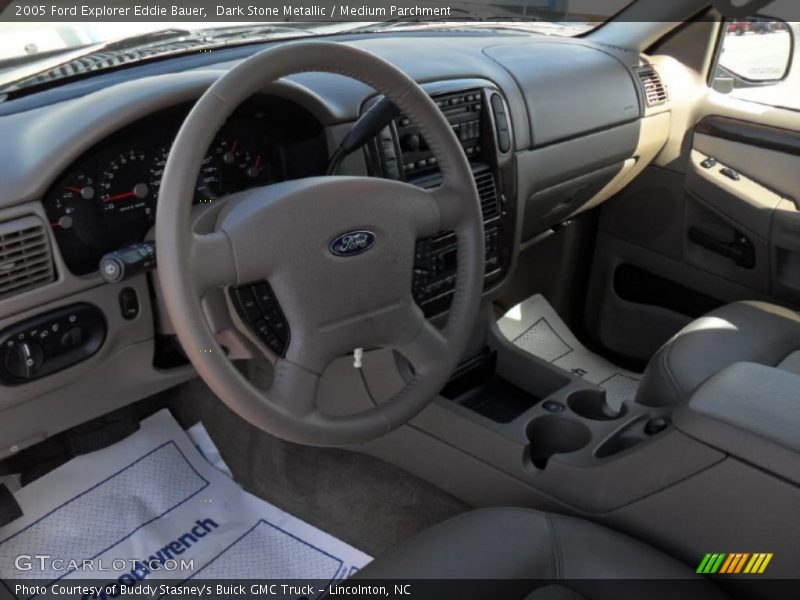 Dark Stone Metallic / Medium Parchment 2005 Ford Explorer Eddie Bauer