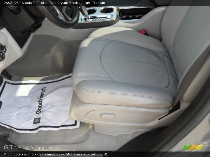 Blue-Gold Crystal Metallic / Light Titanium 2008 GMC Acadia SLT