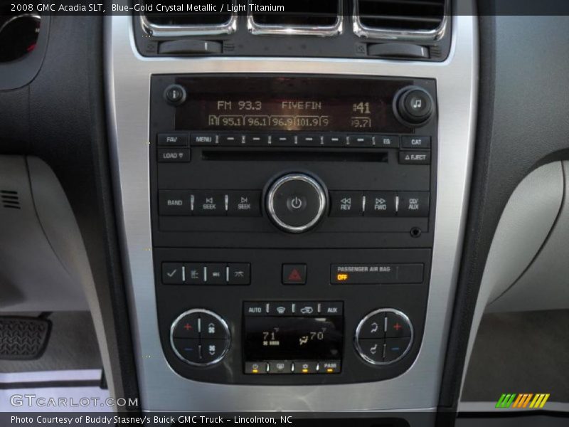 Blue-Gold Crystal Metallic / Light Titanium 2008 GMC Acadia SLT