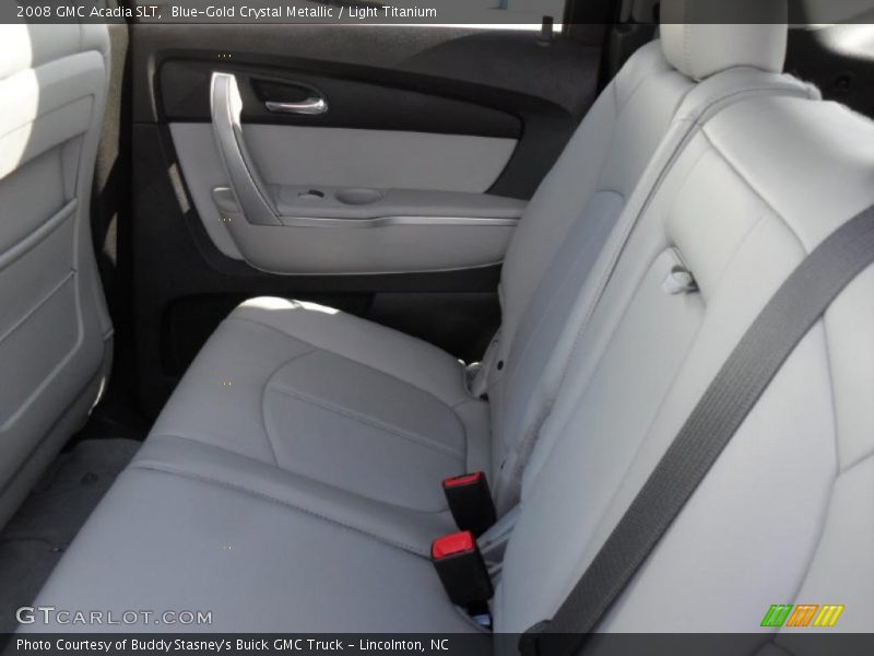 Blue-Gold Crystal Metallic / Light Titanium 2008 GMC Acadia SLT