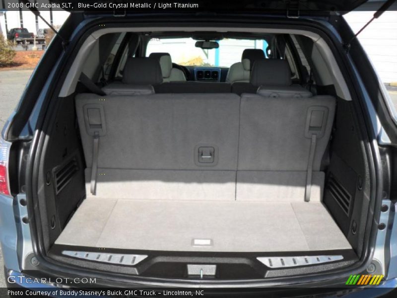 Blue-Gold Crystal Metallic / Light Titanium 2008 GMC Acadia SLT