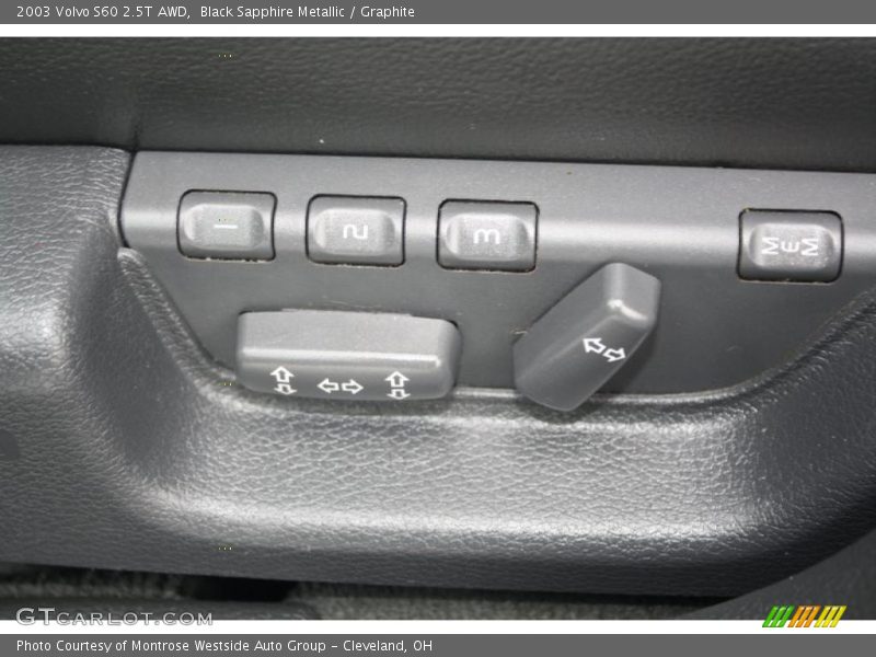 Black Sapphire Metallic / Graphite 2003 Volvo S60 2.5T AWD