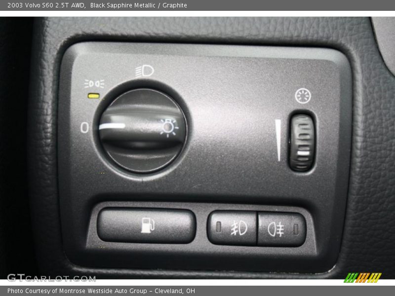 Black Sapphire Metallic / Graphite 2003 Volvo S60 2.5T AWD