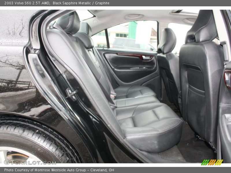  2003 S60 2.5T AWD Graphite Interior