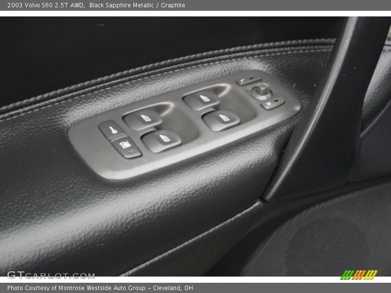 Black Sapphire Metallic / Graphite 2003 Volvo S60 2.5T AWD