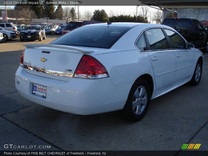 Summit White / Ebony 2010 Chevrolet Impala LT