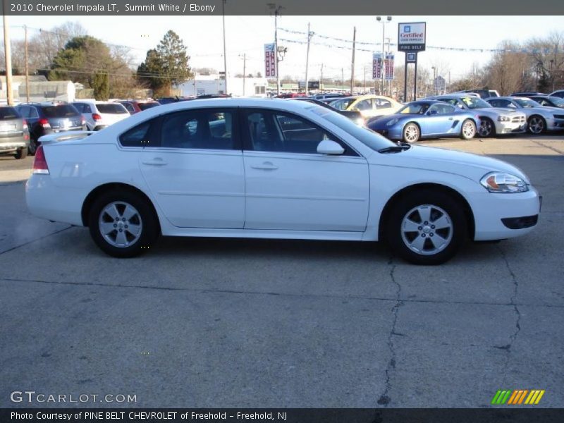 Summit White / Ebony 2010 Chevrolet Impala LT