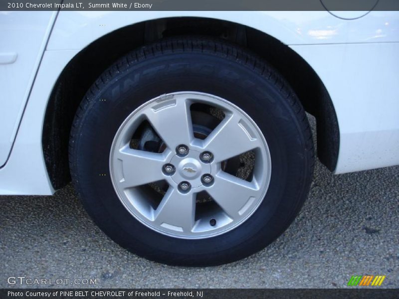 Summit White / Ebony 2010 Chevrolet Impala LT